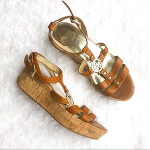 MICHEAL Michael KORS | Cork Platform Sandals